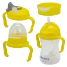 B.Box Kubek 4w1 zestaw 240 ml  bidon butelka kubek błękitny cytrynowy