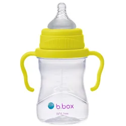 B.Box Kubek 4w1 zestaw 240 ml  bidon butelka kubek błękitny cytrynowy B.Box Kubek 4w1 zestaw 240 ml  bidon butelka kubek błękitny cytrynowy