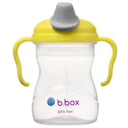 B.Box Kubek 4w1 zestaw 240 ml  bidon butelka kubek błękitny cytrynowy B.Box Kubek 4w1 zestaw 240 ml  bidon butelka kubek błękitny cytrynowy