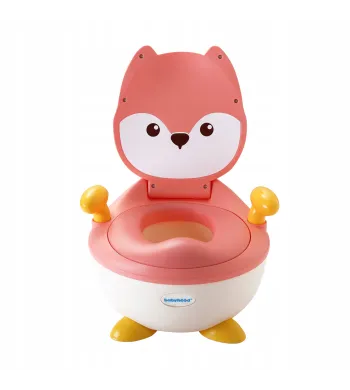 BabyHood nocnik dziecięcy LIS z wyjmowanym wkładem różowy