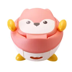 BabyHood nocnik dziecięcy LIS z wyjmowanym wkładem różowy