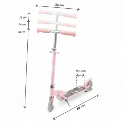 HULAJNOGA SKŁADANA KOŁA LED 120mm WXM SKIPO Cat