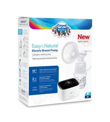 Canpol babies laktator elektryczny Easy&Natural 12/207