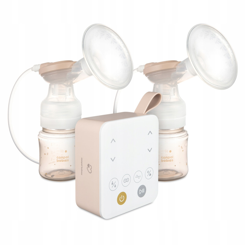 Canpol babies Laktator Express Care 3w1 – elektryczny, muszlowy, aspirator 12/212