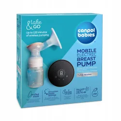 CANPOL MOBILNY LAKTATOR ELEKTRYCZNY TAKE&GO 12/211 CANPOL MOBILNY LAKTATOR ELEKTRYCZNY TAKE&GO 12/211