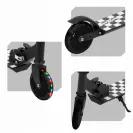 HULAJNOGA SKŁADANA KOŁA LED 120mm WXM SKIPO Chess