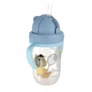Kubek Canpol Babies Bonjour Paris niekapek 270 ml 56/607 czerwony 56/607 niebieski