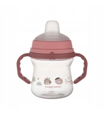 Canpol Kubek z silik. ustnikiem FirstCup 150ml 56/612_pin