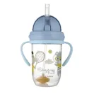 Kubek Canpol Babies Bonjour Paris niekapek 270 ml 56/607 czerwony 56/607 niebieski