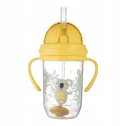 Kubek Canpol Babies Bonjour Paris niekapek 270 ml 56/607 czerwony 56/607 niebieski