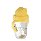 Kubek Canpol Babies Bonjour Paris niekapek 270 ml 56/607 czerwony 56/607 niebieski