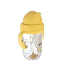 Kubek Canpol Babies Bonjour Paris niekapek 270 ml 56/607 czerwony 56/607 niebieski