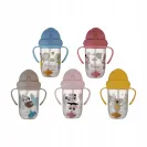 Kubek Canpol Babies Bonjour Paris niekapek 270 ml 56/607 czerwony 56/607 niebieski