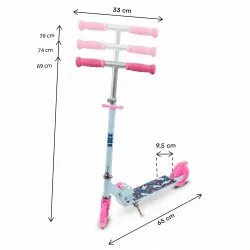 HULAJNOGA SKŁADANA KOŁA LED 120mm WXM SKIPO Dog