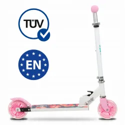 HULAJNOGA SKŁADANA KOŁA LED 120mm WXM SKIPO Floral