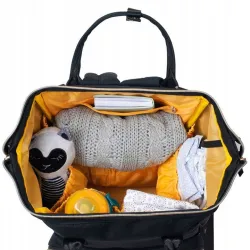 Canpol PLECAK TORBA DO WÓZKA Z PRZEWIJAKIEM Black 50/102 czarny Canpol PLECAK TORBA DO WÓZKA Z PRZEWIJAKIEM Black 50/102 czarny