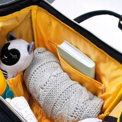 Canpol PLECAK TORBA DO WÓZKA Z PRZEWIJAKIEM Black 50/102 czarny Canpol PLECAK TORBA DO WÓZKA Z PRZEWIJAKIEM Black 50/102 czarny