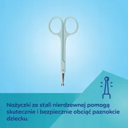 CANPOL ZESTAW PIELĘGNACYJNY DO PAZNOKCI DLA NIEMOWLĄT I DZIECI 0m+  9/814pin