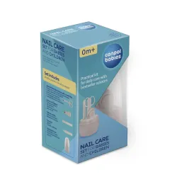 CANPOL ZESTAW PIELĘGNACYJNY DO PAZNOKCI DLA NIEMOWLĄT I DZIECI 0m+  9/814pin