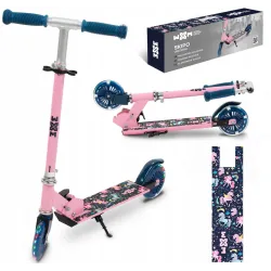 HULAJNOGA SKŁADANA KOŁA LED 120mm WXM SKIPO Unicorn