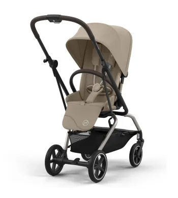 Cybex Ezzy S Twist+2 Wózek spacerówka obrotowe siedzisko / Almond Beige
