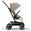 Cybex Eezy S Twist+2 Almond Beige – lekki wózek spacerowy z obrotowym siedziskiem
