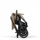Cybex Eezy S Twist+2 Almond Beige – lekki wózek spacerowy z obrotowym siedziskiem