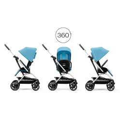 Cybex Eezy S Twist+2 Almond Beige – lekki wózek spacerowy z obrotowym siedziskiem Cybex Eezy S Twist+2 Almond Beige – lekki wózek spacerowy z obrotowym siedziskiem