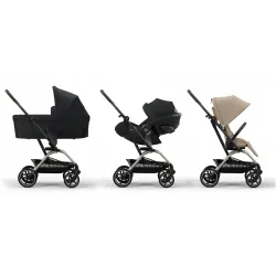Cybex Eezy S Twist+2 Almond Beige – lekki wózek spacerowy z obrotowym siedziskiem Cybex Eezy S Twist+2 Almond Beige – lekki wózek spacerowy z obrotowym siedziskiem