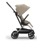 Cybex Eezy S Twist+2 Almond Beige – lekki wózek spacerowy z obrotowym siedziskiem
