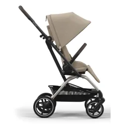 Cybex Eezy S Twist+2 Almond Beige – lekki wózek spacerowy z obrotowym siedziskiem Cybex Eezy S Twist+2 Almond Beige – lekki wózek spacerowy z obrotowym siedziskiem