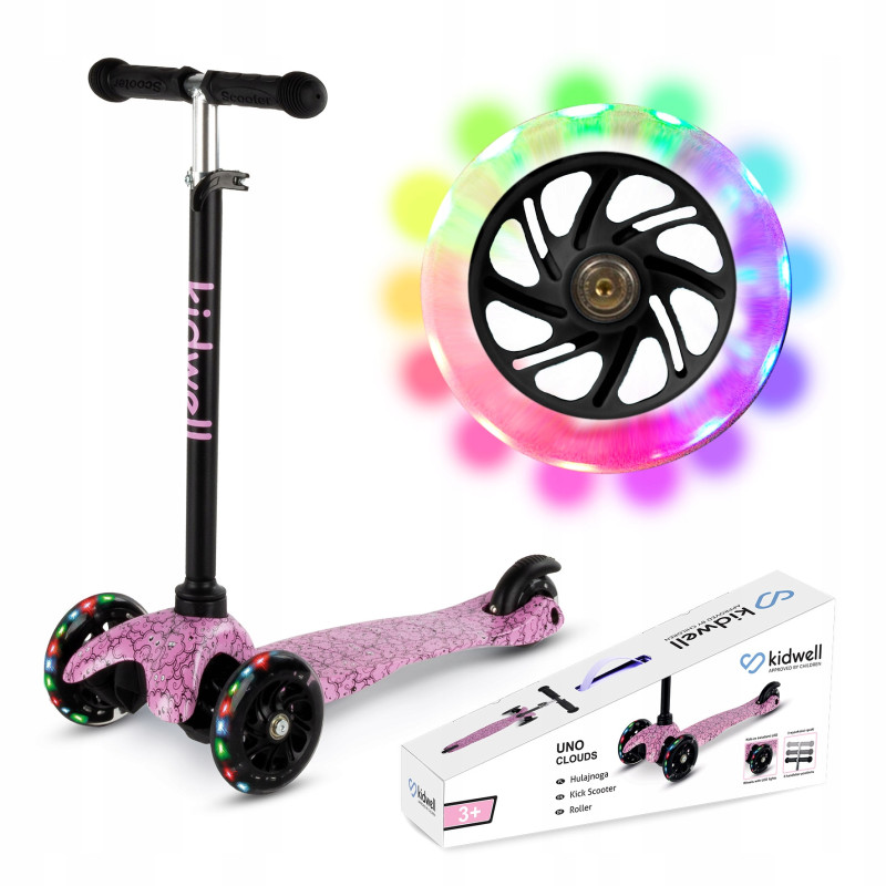 HULAJNOGA SKŁADANA KOŁA LED 120mm WXM SKIPO Cloudus
