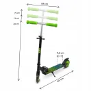 HULAJNOGA SKŁADANA KOŁA LED 120mm WXM SKIPO Zone