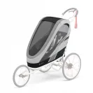 Cybex ZENO Tapicerka Wózka/Przyczepki Seat Pack R Medal Grey light