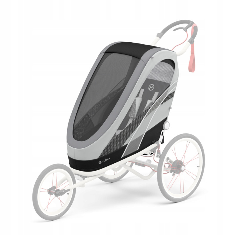 Cybex ZENO Tapicerka Wózka/Przyczepki Seat Pack R Medal Grey light Cybex ZENO Tapicerka Wózka/Przyczepki Seat Pack R Medal Grey light
