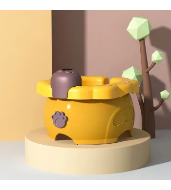 Nocnik wielorazowy Primabobo żółty MIŚ brąz