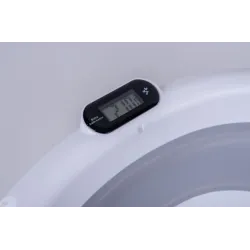 PrimaBobo Wanienka składana PREMIUM z poduszką termometr GREY PrimaBobo Wanienka składana PREMIUM z poduszką termometr GREY