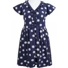 Koszula ciążowa krótki rękaw Eevi Linda XXL stokrotki granat