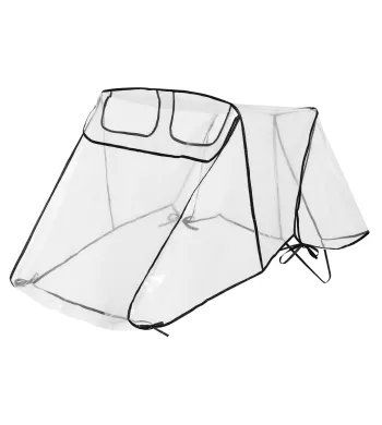 Folia na wózek bliźniaczy spacerowy Bliźniak Folia Caretero