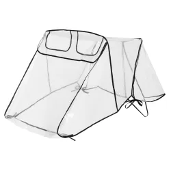 Folia na wózek bliźniaczy spacerowy Bliźniak Folia Caretero