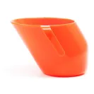 DOIDY CUP KUBEK KRZYWY POCHYŁY KUBECZEK DO NAUKI PICIA  200ml  oranżowy