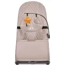 Leżaczek bujaczek dla niemowląt Kinderkraft MIMI beige