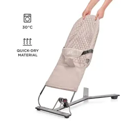 Leżaczek bujaczek dla niemowląt Kinderkraft MIMI beige Leżaczek bujaczek dla niemowląt Kinderkraft MIMI beige