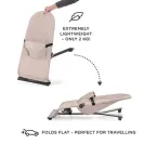 Leżaczek bujaczek dla niemowląt Kinderkraft MIMI beige