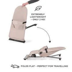 Leżaczek bujaczek dla niemowląt Kinderkraft MIMI beige Leżaczek bujaczek dla niemowląt Kinderkraft MIMI beige