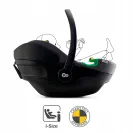 Kinderkraft Fotelik samochodowy dla Niemowląt i Dzieci I-CARE I-SIZE szary