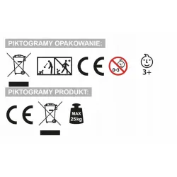 Kidwell HULAJNOGA trójkołowa balansowa trójkołowa światełka LED UNO Kitty Kidwell HULAJNOGA trójkołowa balansowa trójkołowa światełka LED UNO Kitty