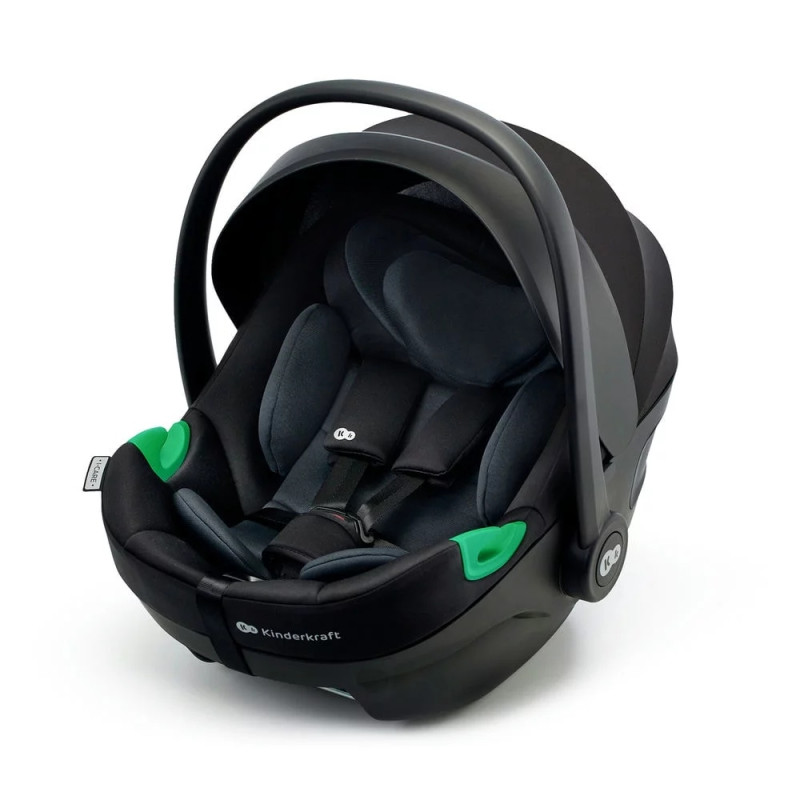 Kinderkraft Fotelik Samochodowy Nosidełko 40-87 cm 0-13 kg I-CARE I-SIZE black