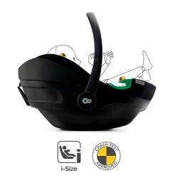Kinderkraft Fotelik Samochodowy Nosidełko 40-87 cm 0-13 kg I-CARE I-SIZE black Kinderkraft Fotelik Samochodowy Nosidełko 40-87 cm 0-13 kg I-CARE I-SIZE black