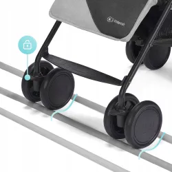 Kinderkraft Siesta – wózek spacerowy typu parasolka